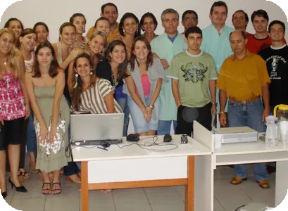 Foto de turma antiga da especialização em Endodontia